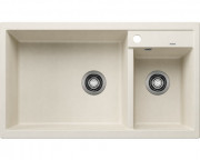 Мойка для кухни Blanco Metra 9 86х50 см SILGRANIT PuraDur® мягкий белый 527121