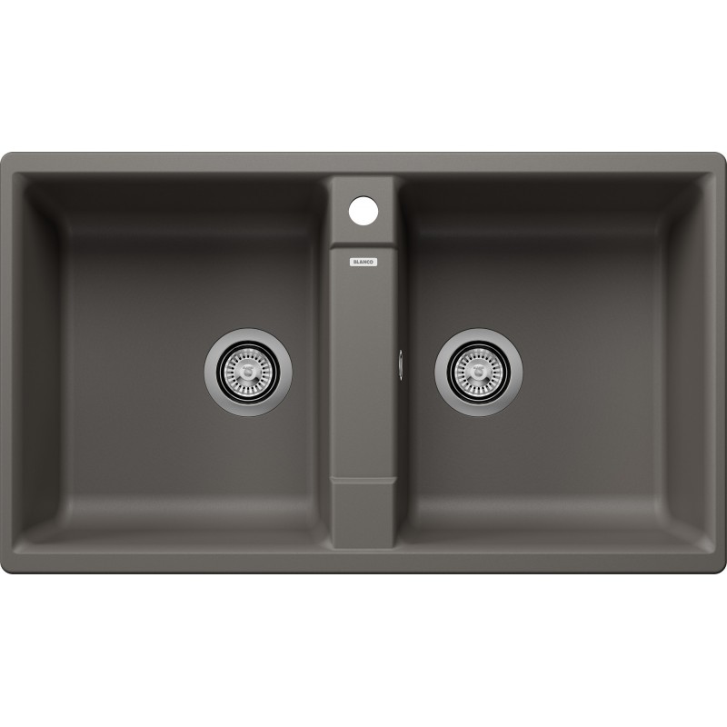 Мойка для кухни Blanco Zia 9 86х50 см SILGRANIT PuraDur® вулканический серый 527393