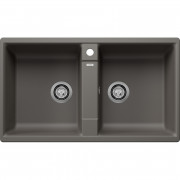 Мойка для кухни Blanco Zia 9 86х50 см SILGRANIT PuraDur® вулканический серый 527393