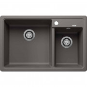 Мийка для кухні Blanco Legra 8 78х50 см SILGRANIT PuraDur® вулканічний сірий 527272