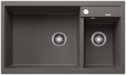 Мойка для кухни Blanco Metra 9 86х50 см SILGRANIT PuraDur® вулканический серый 527304
