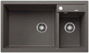 Мойка для кухни Blanco Metra 9 86х50 см SILGRANIT PuraDur® вулканический серый 527304