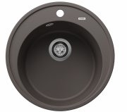 Мойка для кухни Blanco Riona 45 Ø50 см SILGRANIT PuraDur® вулканический серый 527326