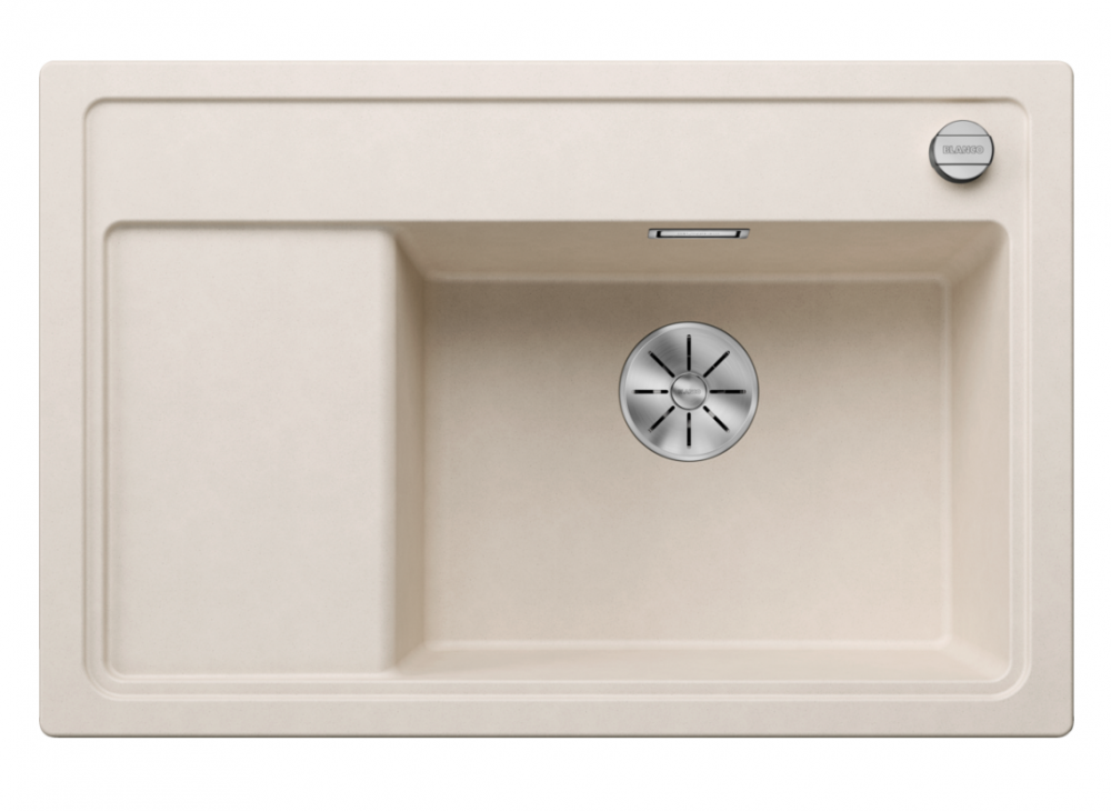Мойка для кухни Blanco Zenar XL 6S Compact 78х51 см чаша справа SILGRANIT PuraDur® мягкий белый 527185