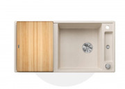 Мийка для кухні Blanco Axia III XL 6S 100х51 см SILGRANIT PuraDur® м'який білий 527052