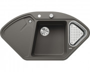 Мийка для кухні Blanco Delta II 105,7х57,5 см SILGRANIT PuraDur® вулканічний сірий 527238