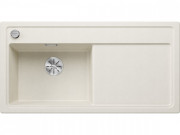 Мойка для кухни Blanco Zenar XL 6S 100х51 см чаша слева SILGRANIT PuraDur® мягкий белый 527187