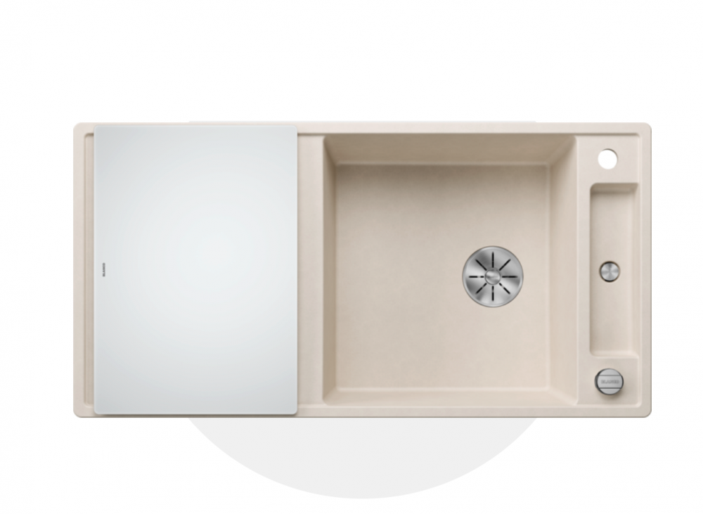 Мойка для кухни Blanco Axia III XL 6S 100х51 см SILGRANIT PuraDur® мягкий белый 527051