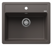 Мойка для кухни Blanco Legra 6 58,5х50 см SILGRANIT PuraDur® вулканический серый 527269