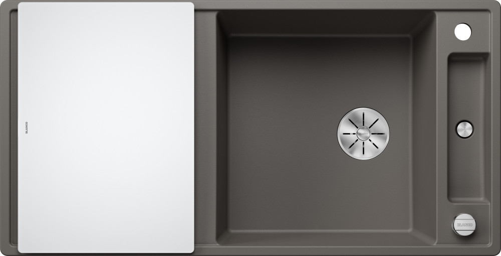 Мойка для кухни Blanco Axia III XL 6S 100х51 см SILGRANIT PuraDur® вулканический серый 527234
