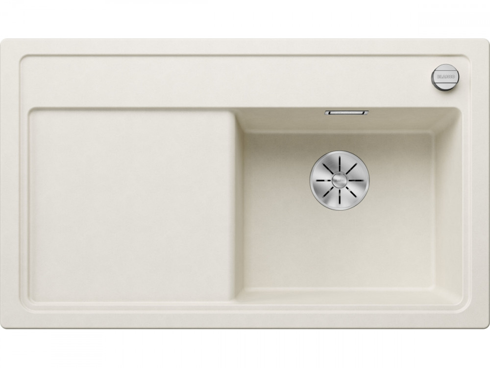 Мойка для кухни Blanco Zenar 45S 86х51 см чаша справа SILGRANIT PuraDur® мягкий белый 527178