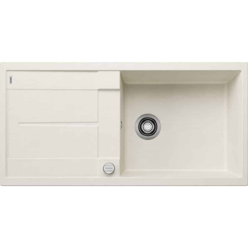 Мойка для кухни Blanco Metra XL 6 S 100х50 см SILGRANIT® PuraDur® мягкий белый 527123