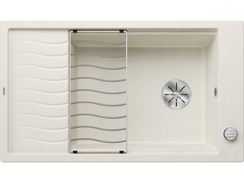 Мийка для кухні Blanco Elon XL 8 S 86х50 см SILGRANIT® PuraDur® м'який білий 527073