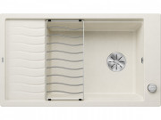 Мийка для кухні Blanco Elon XL 8 S 86х50 см SILGRANIT® PuraDur® м'який білий 527073