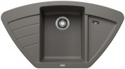Мойка для кухни Blanco Zia 9 E 93х51 см SILGRANIT® PuraDur® вулканический серый 527395