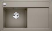 Мойка для кухни Blanco Zenar 45S 86х51 см чаша слева SILGRANIT PuraDur® серый беж 523859