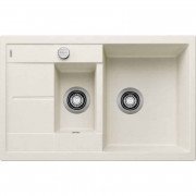 Мойка для кухни Blanco Metra 6 S Compact 78х50 см SILGRANIT® PuraDur® мягкий белый 527114