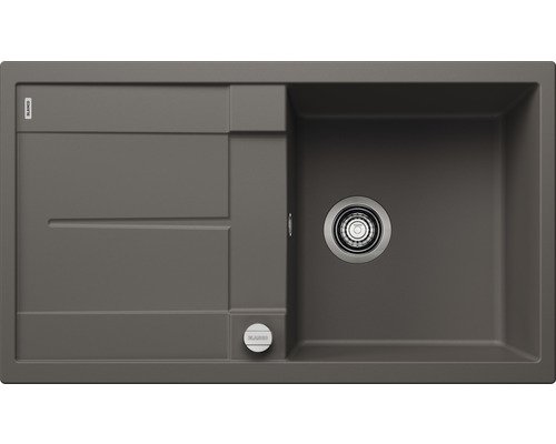 Мийка для кухні Blanco Metra 5 S 86х50 см SILGRANIT® PuraDur® вулканічний сірий 527292