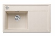Мийка для кухні Blanco Zenar 45S 86х51 см чаша зліва SILGRANIT PuraDur® м'який білий 527176