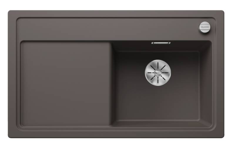 Мийка для кухні Blanco Zenar 45S 86х51 см чаша праворуч SILGRANIT PuraDur® вулканічний сірий 527361