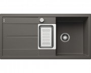 Мойка для кухни Blanco Metra 6S 100х50 см SILGRANIT® PuraDur® вулканический серый 527299