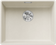 Мойка для кухни Blanco Subline 500-F 52,7х42,7 см SILGRANIT PuraDur® мягкий белый 527169