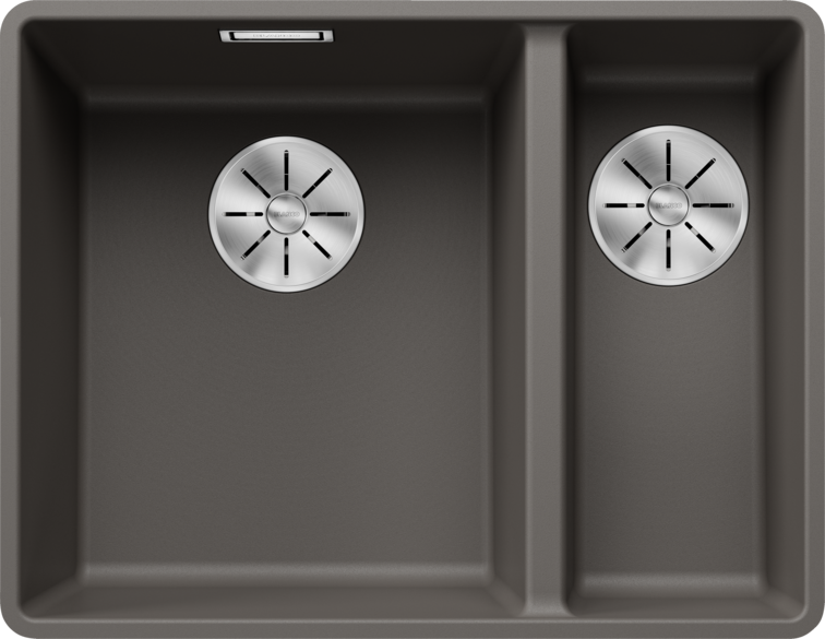 Мийка для кухні Blanco Subline 340/160-F 55,2х42,7 см SILGRANIT PuraDur® вулканічний сірий 527344