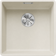 Мойка для кухни Blanco Subline 400-F 42,7х42,7 см SILGRANIT PuraDur® мягкий белый 527165
