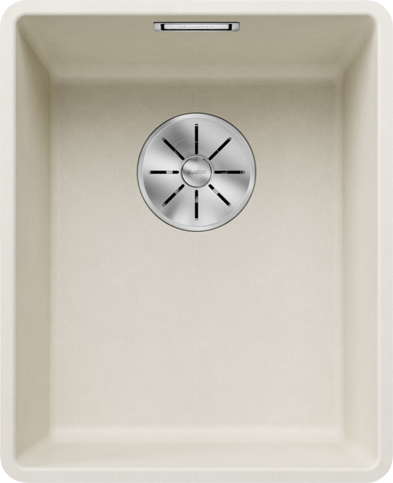 Мойка для кухни Blanco Subline 320-F 34,7х42,7 см SILGRANIT PuraDur® мягкий белый 527159