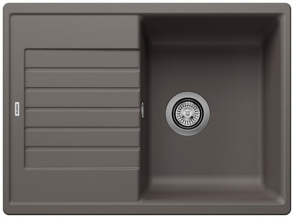 Мийка для кухні Blanco Zia 45 S Compact 68х50 см SILGRANIT® PuraDur® вулканічний сірий 527380