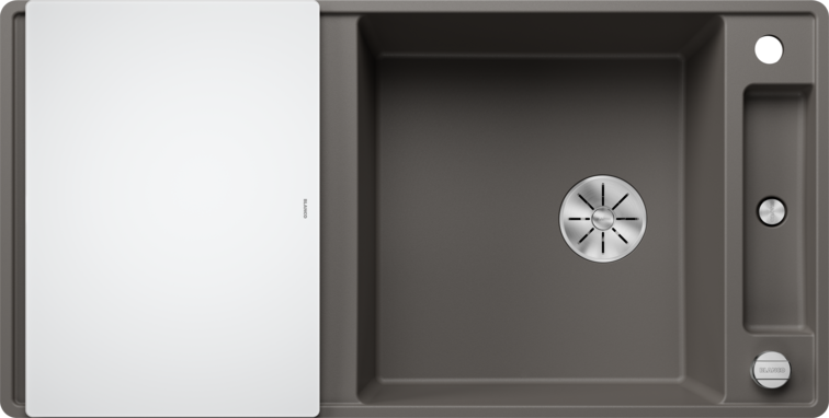 Мойка для кухни Blanco Axia III XL 6 S-F 99х50 см SILGRANIT® PuraDur® вулканический серый 527236