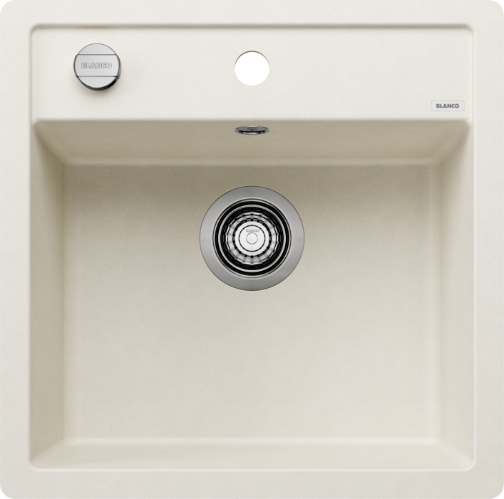 Мойка для кухни Blanco Dalago 5-F 50,5х50 см SILGRANIT PuraDur® мягкий белый 527062