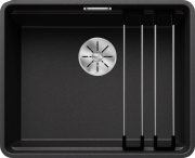 Мойка для кухни Blanco Etagon 500-F 52,7х42,7 см SILGRANIT PuraDur® антрацит 526343