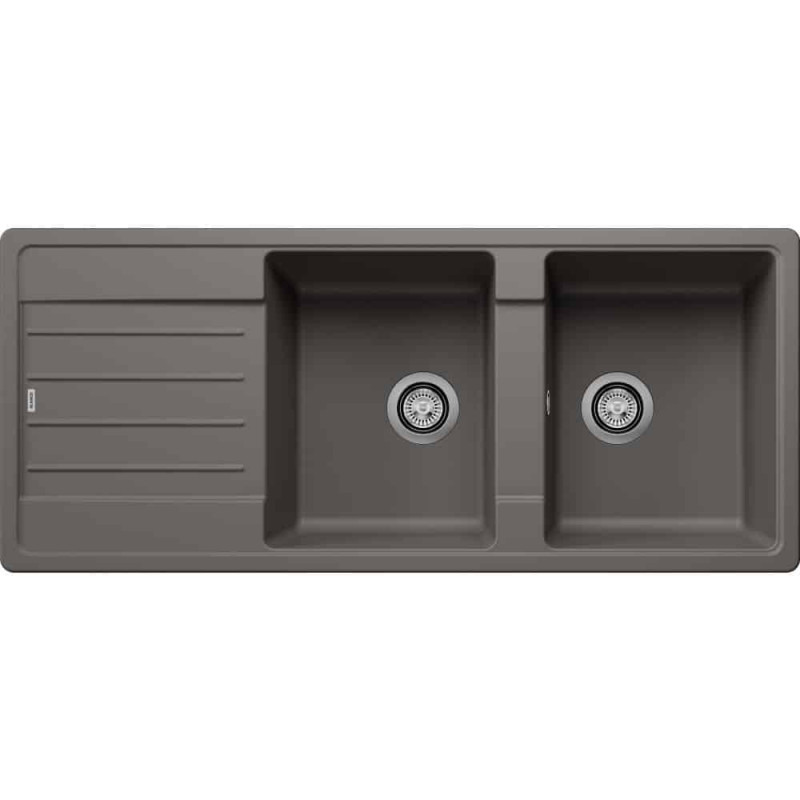 Мийка для кухні Blanco Legra 8 S 116х50 см SILGRANIT® PuraDur® вулканічний сірий 527273