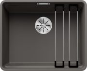 Мойка для кухни Blanco Etagon 500-F 52,7х42,7 см SILGRANIT PuraDur® вулканический серый 527257