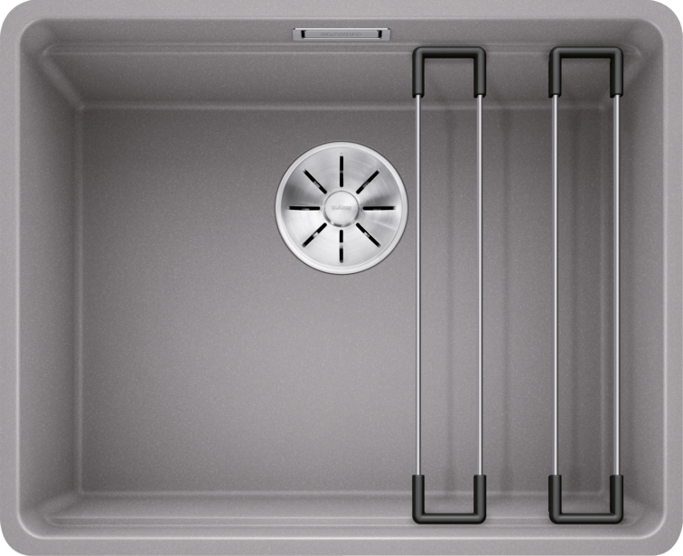Мийка для кухні Blanco Etagon 500-F 52,7х42,7 см SILGRANIT PuraDur® алюметалік 526345