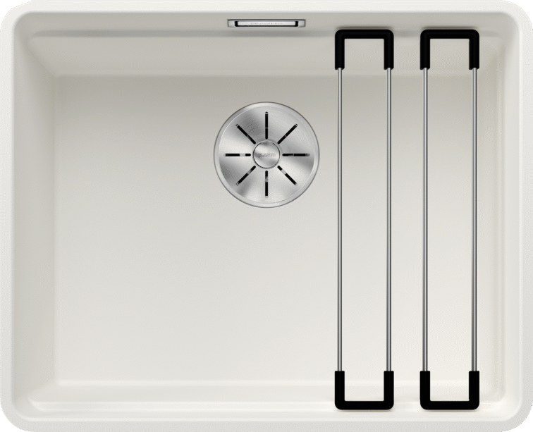 Мойка для кухни Blanco Etagon 500-F 52,7х42,7 см SILGRANIT PuraDur® белый 526346