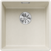 Мийка для кухні Blanco Subline 400-F 42,7х42,7 см SILGRANIT PuraDur® м'який білий 527165