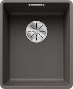 Мийка для кухні Blanco Subline 320-F 34,7х42,7 см SILGRANIT PuraDur® вулканічний сірий 527342