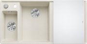 Мойка для кухни Blanco Axia III 6 S-F 99х50 см чаша слева SILGRANIT® PuraDur® мягкий белый 527048