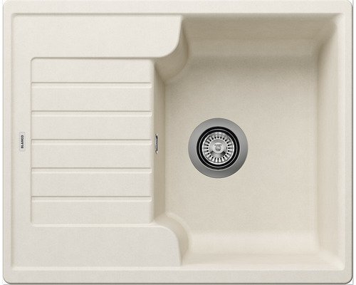 Мийка для кухні Blanco Zia 40 S 61,5х50 см SILGRANIT® PuraDur® м'який білий 527195