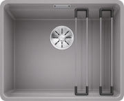Мийка для кухні Blanco Etagon 500-F 52,7х42,7 см SILGRANIT PuraDur® алюметалік 526345