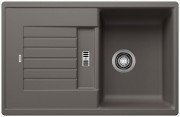 Мойка для кухни Blanco Zia 45 S 78х50 см SILGRANIT® PuraDur® вулканический серый 527383