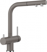 Змішувач для кухні Blanco Fontas-S II під фільтр з висувною лійкою вулканічний сірий 526946