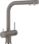 Змішувач для кухні Blanco Fontas II під фільтр Silgranit вулканічний сірий 526942