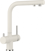 Змішувач для кухні Blanco Fontas II під фільтр Silgranit м'який білий 526943