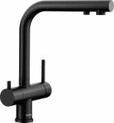 Смеситель для кухни Blanco Fontas II под фильтр Silgranit черный матовый 526670