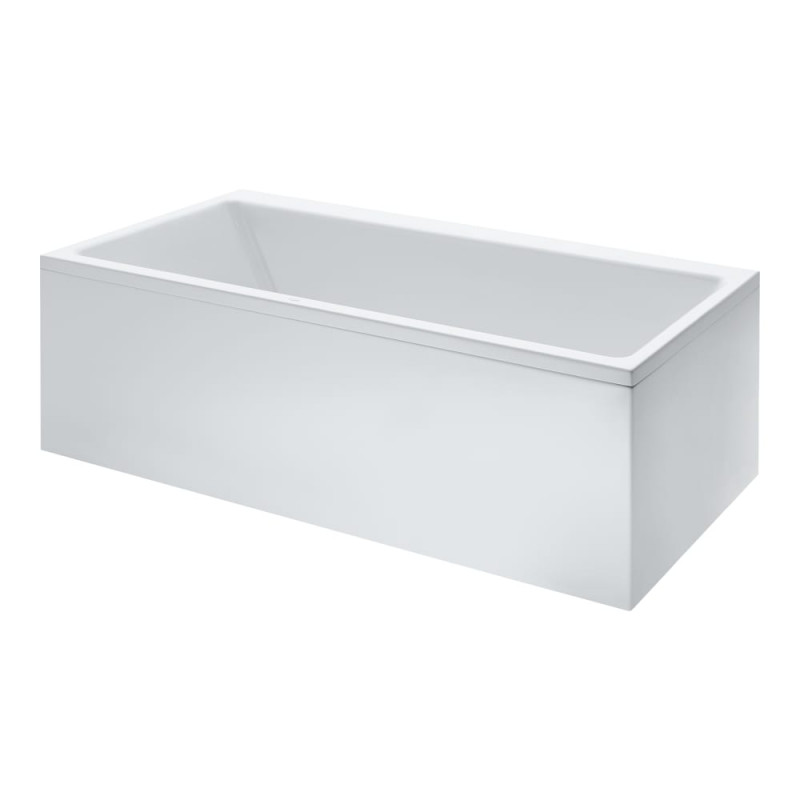 Ванна акриловая Laufen Pro 190х90 см угловая левая с панелью с гидро- и аэромассажем с LED-подсветкой белый H2349560006751