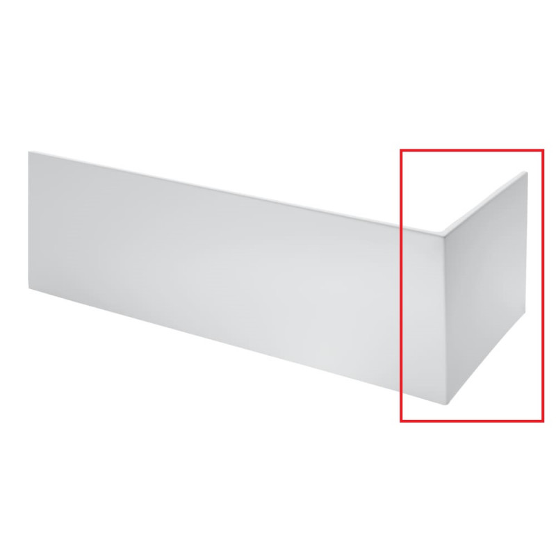 Панель для ванны Laufen Pro 75х57х3 см боковая правая акрил белый H2961140000001