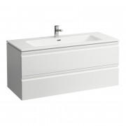 Тумба з раковиною Laufen Pro S 120х50х54,5 см МДФ білий глянсовий H8619674751041